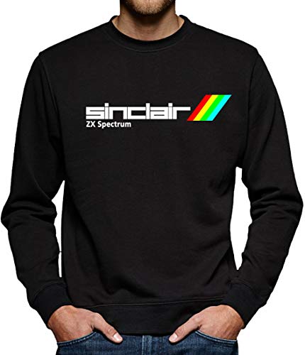 Sinclair ZX Spectrum Sweatshirt Pullover Herren XXXXL Schwarz von TShirt-People