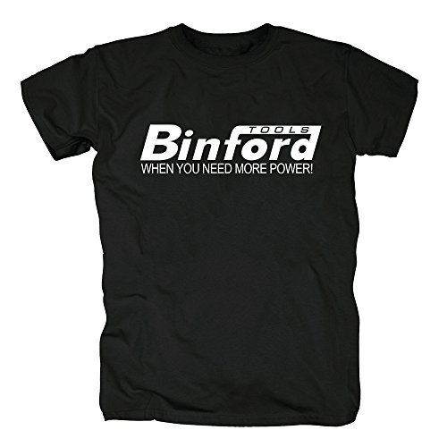 TSP Binford Tools Herren T-Shirt XXXL Schwarz von TShirt-People