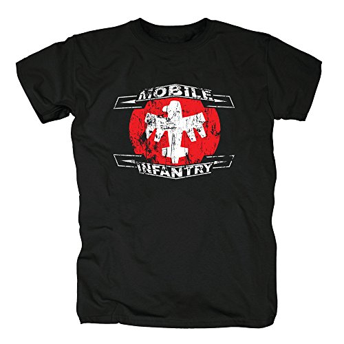 TSP Mobile Infantry Trooper Starship Herren T-Shirt L Schwarz von TShirt-People