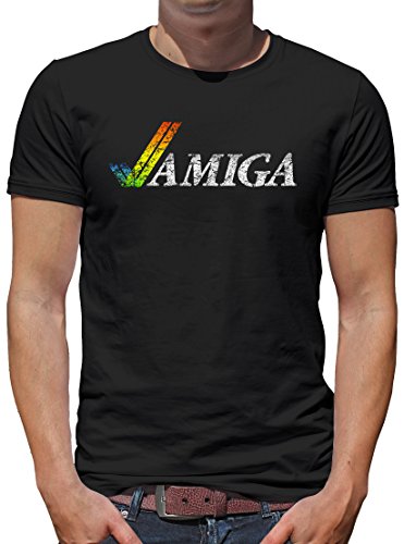 TShirt-People Amiga T-Shirt Herren 4XL Schwarz von TShirt-People