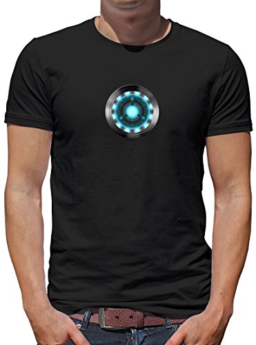 TShirt-People Arc Reactor T-Shirt Herren XL Schwarz von TShirt-People