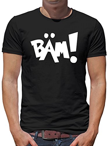 TShirt-People BÄM Comic T-Shirt Herren L Schwarz von TShirt-People