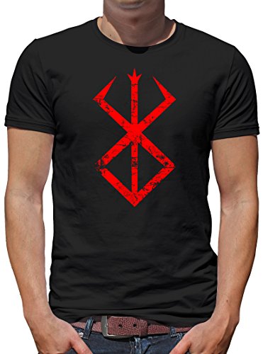 TShirt-People Berserk Cursed T-Shirt Herren XXXL Schwarz von TShirt-People