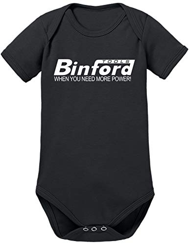 TShirt-People Binford Tools Baby Body 56 Schwarz von TShirt-People