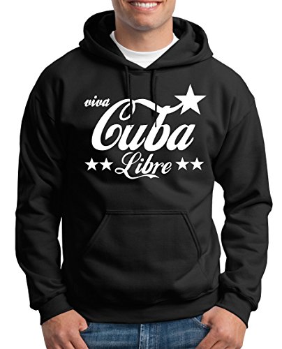 TShirt-People Cuba Libre Kapuzenpullover Herren M Schwarz von TShirt-People