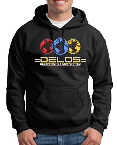 TShirt-People Delos Inc Kapuzenpullover Herren XXL Schwarz von TShirt-People