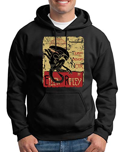 TShirt-People Ellen Ripley Kapuzenpullover Herren XXL Schwarz von TShirt-People
