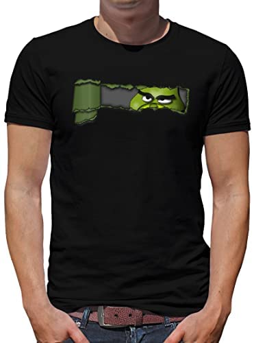 TShirt-People Grinch Classic T-Shirt Herren L Schwarz von TShirt-People