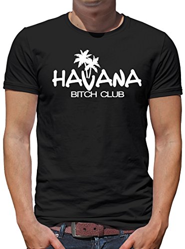 TShirt-People Havana Bitch T-Shirt Herren L Schwarz von TShirt-People