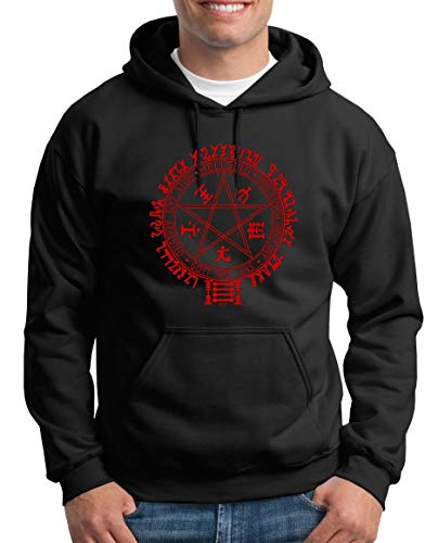 TShirt-People Hellsing Pentagramm Kapuzenpullover Herren M Schwarz von TShirt-People