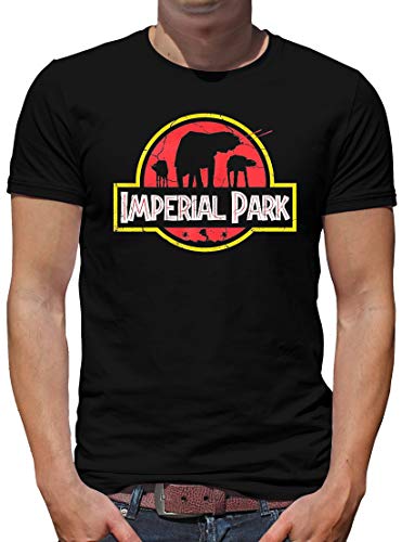 TShirt-People Imperial Park T-Shirt Herren Wars at Star at L Schwarz von TShirt-People