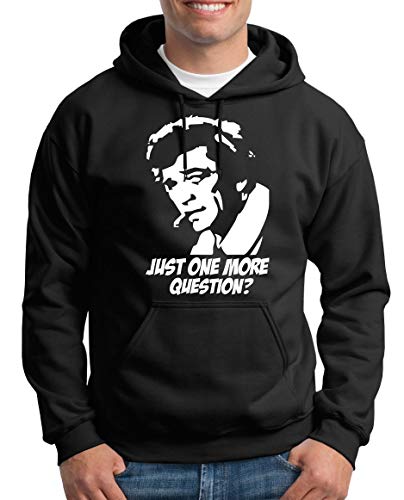 TShirt-People Inspector Columbo Kapuzenpullover Herren 4XL Schwarz von TShirt-People