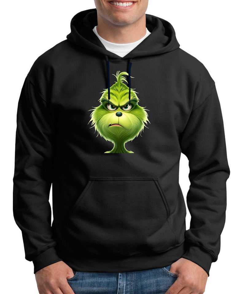 TShirt-People Kapuzenpullover Hoody Grumpy Grinch von TShirt-People