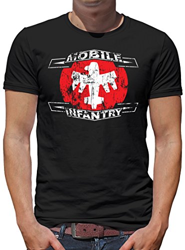 TShirt-People Mobile Infantry Trooper Starship T-Shirt Herren XL Schwarz von TShirt-People