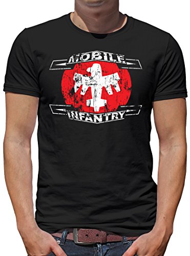 TShirt-People Mobile Infantry Trooper Starship T-Shirt Herren XXL Schwarz von TShirt-People
