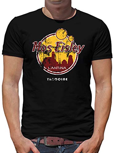 TShirt-People Mos Eisley Cantina T-Shirt Herren Star Band Wars Planet 4XL Schwarz von TShirt-People