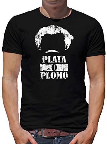 TShirt-People Palta o Plomo T-Shirt Herren M Schwarz von TShirt-People