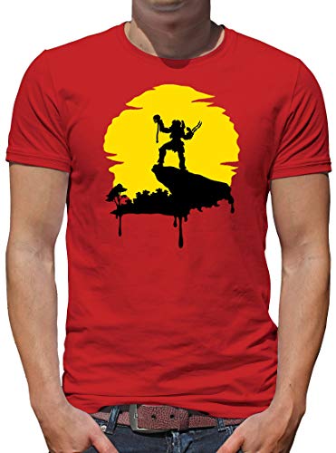 TShirt-People Predator King T-Shirt Herren 4XL Rot von TShirt-People