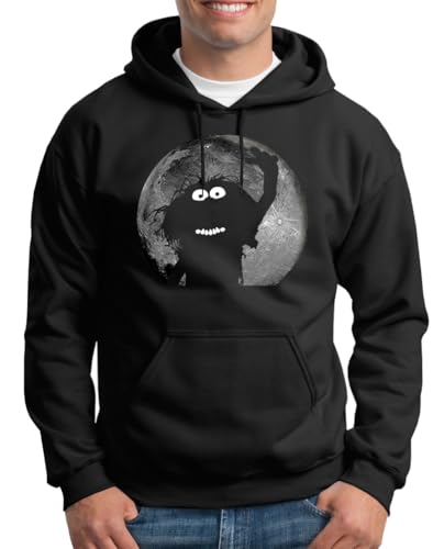 TShirt-People Shadow Das Tier Hoody Unisex 4XL Schwarz von TShirt-People