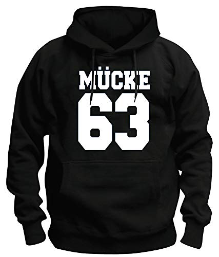 TShirt-People TSP Mücke 63 Kapuzen-Sweatshirt Herren XXL Schwarz von TShirt-People