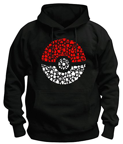 TShirt-People TSP Poke Kapuzenpullover Herren XXXL Schwarz von TShirt-People