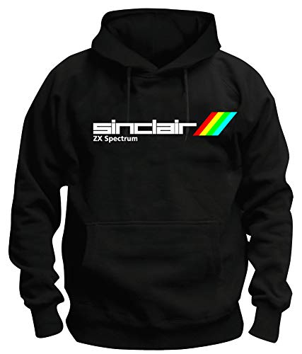 TShirt-People TSP Sinclair ZX Spectrum Kapuzen-Sweatshirt Herren M Schwarz von TShirt-People