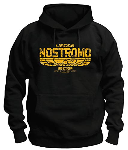 TShirt-People TSP USCSS Nostromo Kapuzen-Sweatshirt Herren XL Schwarz von TShirt-People