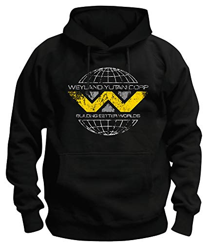 TShirt-People TSP Weyland Yutani Corp Kapuzen-Sweatshirt Herren XL Schwarz von TShirt-People