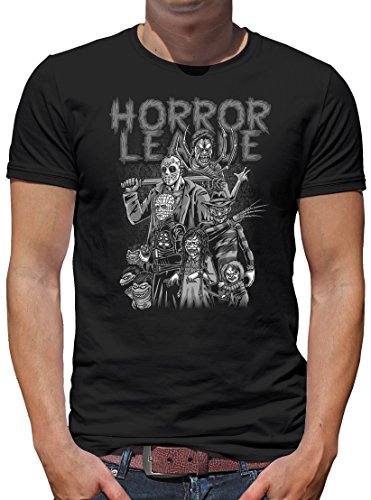 TShirt-People The Horror League T-Shirt Herren XXXXL Schwarz von TShirt-People