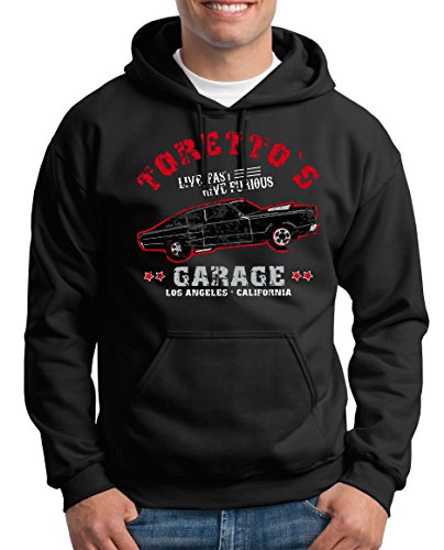 TShirt-People Toretto Garage Kapuzenpullover Herren XL Schwarz von TShirt-People