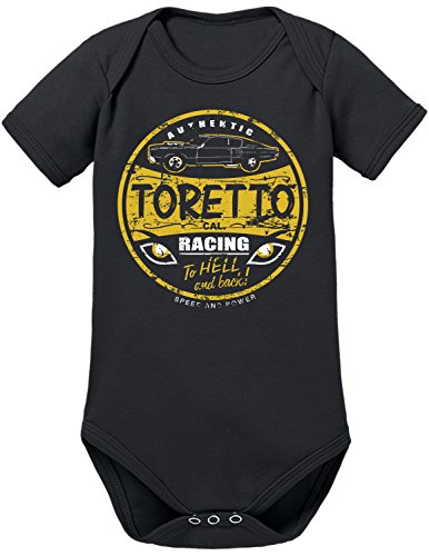 TShirt-People Toretto Racing Baby Body 74 Schwarz von TShirt-People