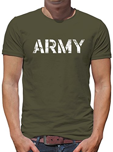 TShirt-People US Army T-Shirt Herren L Khaki von TShirt-People