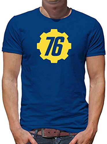 TShirt-People Vault 76 Tec Inc T-Shirt Herren L Royalblau von TShirt-People