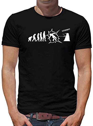 TShirt-People Who Exterminate T-Shirt Herren M Schwarz von TShirt-People