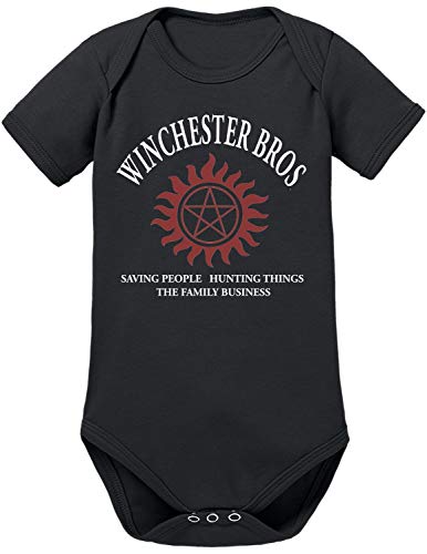 TShirt-People Winchester Bros - The Family Business Baby Body 62 Schwarz von TShirt-People