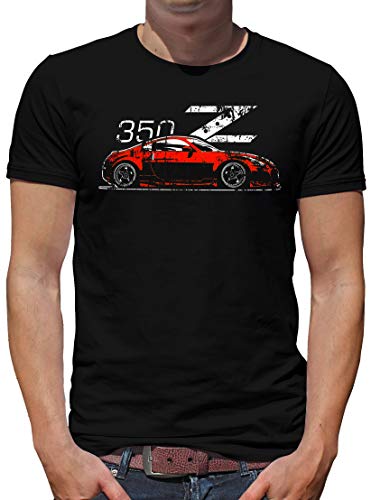 TShirt-People Zetti 350Z Fairlady T-Shirt Herren L Schwarz von TShirt-People