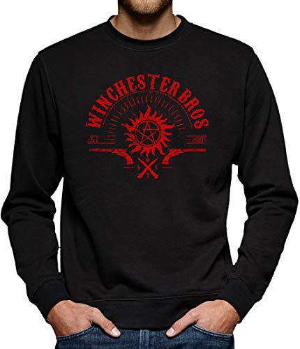 Winchester V.O.L.T. Sweatshirt Pullover Herren XXXL Schwarz von TShirt-People