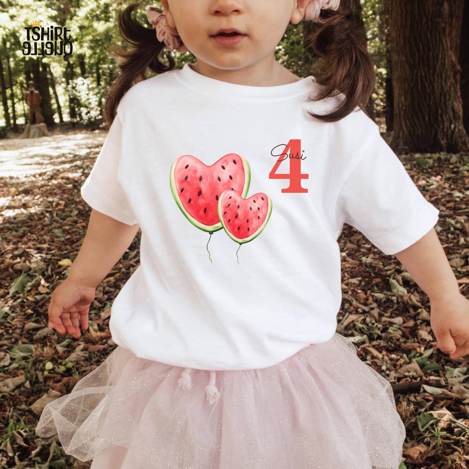 Wassermelone T-Shirt Kinder Personalisiert Geburtstagsshirt Wassermelone T-Shirt Kinder Personalisiert Geburtstagsshirt von TShirtQuelle