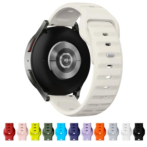 TStrap 12 Farben Uhrenarmband 20mm Silikon, Smartwatch Sport Ersatzarmband Sternenlicht für Herren Damen, mit Verstellbare Schließe TStrap 12 Farben Uhrenarmband 20mm Silikon, Smartwatch Sport Ersatzarmband Sternenlicht für Herren Damen, mit Verstellbare Schließe von TStrap