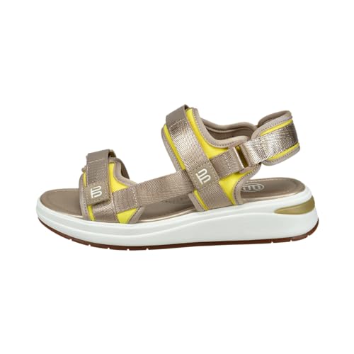 TT.BAGATT D31-AKE80 Damen Sandalette, Gold / Yellow, 44 EU von TT.BAGATT