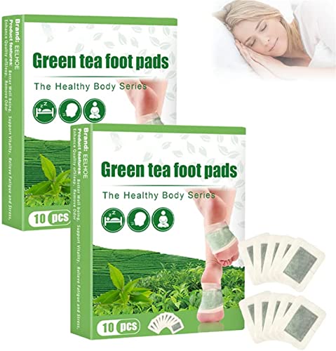 All Nature Green Tea Foot Patch Herbal Foot Patch Deep Cleansing Foot Patches Soft Foot Patches Detoxifying Improve Sleep Patches Green Tea Foot Patch for Unisex von TTBDBFH