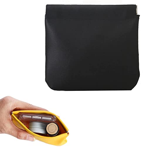 TTBDBFH Lambskin Pocket Cosmetic Bag Mini Multifunctional Storage Bag No Zipper Magnetic Waterproof Self Closing Bag Portable Cosmetic Bags for Women for Cosmetics Headphones Jewelry von TTBDBFH