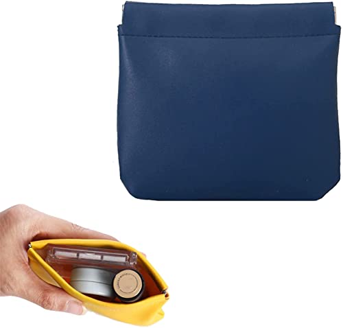 TTBDBFH Lambskin Pocket Cosmetic Bag Mini Multifunctional Storage Bag No Zipper Magnetic Waterproof Self Closing Bag Portable Cosmetic Bags for Women for Cosmetics Headphones Jewelry von TTBDBFH
