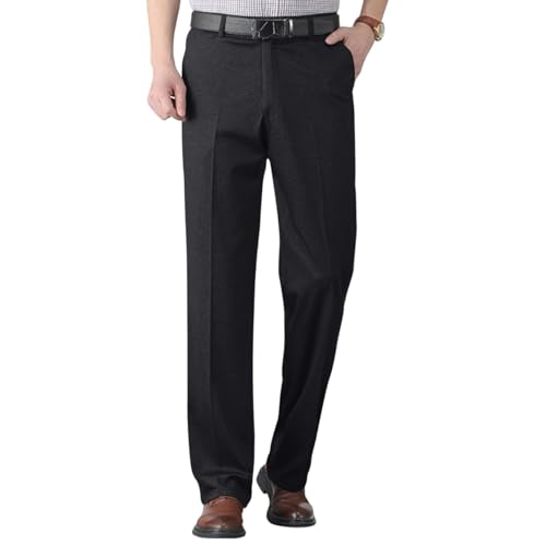TTFDJG Anzughose Herren Chino Hose Herren Regular Fit Stretch Freizeithose Lang Männer Hosen Modern Sommer Herrenhosen Bequem Business Sommerhose Leicht Stoffhose Elegant Trousers for Men von TTFDJG