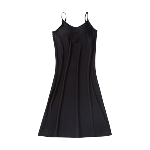 TTFDJG Kleid mit Integriertem BH Trägerkleid Damen Sommer Nachthemd Damen Lang Hauskleid Tanktop mit Integriertem BH Nachtkleid ohne Ärmel Hängerkleid Ärmellos Shirtkleid Sleepshirt Kurzarm Freizeit TTFDJG Kleid mit Integriertem BH Trägerkleid Damen Sommer Nachthemd Damen Lang Hauskleid Tanktop mit Integriertem BH Nachtkleid ohne Ärmel Hängerkleid Ärmellos Shirtkleid Sleepshirt Kurzarm Freizeit von TTFDJG
