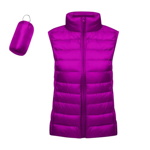 TTFDJG Lange Steppweste Damen Ärmellos Steppjacke Damen Übergangsjacke Damen Ärmellose Puffer Weste Lange Jacke Damen Frühling Steppjacke Damen Herbst Laufweste Damen Mantel Damen Lang Lila 3XL TTFDJG Lange Steppweste Damen Ärmellos Steppjacke Damen Übergangsjacke Damen Ärmellose Puffer Weste Lange Jacke Damen Frühling Steppjacke Damen Herbst Laufweste Damen Mantel Damen Lang Lila 3XL von TTFDJG