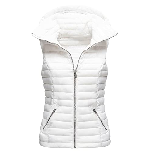 TTFDJG Steppweste Damen Große Größen Übergangsjacke Damen Lang Frühjahr Weste Damen Ärmellos Frühjahrsjacke Damen Lange Weste Damen Steppweste Damenweste Mit Kapuze Warme Winterjacke Damen Weiß 3XL TTFDJG Steppweste Damen Große Größen Übergangsjacke Damen Lang Frühjahr Weste Damen Ärmellos Frühjahrsjacke Damen Lange Weste Damen Steppweste Damenweste Mit Kapuze Warme Winterjacke Damen Weiß 3XL von TTFDJG