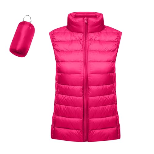 TTFDJG Steppweste Damen Leicht Große Größen Damen Übergangsjacke Herbst Ärmellose Weste Damen Lang Damen-Jacken Frühling Lange Steppjacke Damen Westen Leicht Damen Jacke Herbst Elegant Rosa M TTFDJG Steppweste Damen Leicht Große Größen Damen Übergangsjacke Herbst Ärmellose Weste Damen Lang Damen-Jacken Frühling Lange Steppjacke Damen Westen Leicht Damen Jacke Herbst Elegant Rosa M von TTFDJG