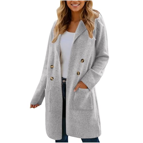 TTFDJG Übergangsjacke Damen Lang Mantel Damen Frühling Leichte Daunenjacke Damen Plüschjacke Mit Kapuze Und Reißverschluss Jacke Damen Lang Warm Trenchcoat Damen Lang Strickjacke Mantel Damen TTFDJG Übergangsjacke Damen Lang Mantel Damen Frühling Leichte Daunenjacke Damen Plüschjacke Mit Kapuze Und Reißverschluss Jacke Damen Lang Warm Trenchcoat Damen Lang Strickjacke Mantel Damen von TTFDJG