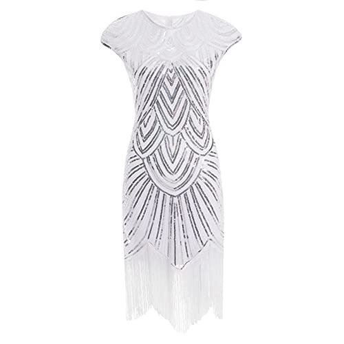 Abendkleid Damen Lang Damen Abendkleider Vintage Pailletten Kleid äRmellos V Ausschnitt 1920er Hohe Taille Gatsby Prom Tassel Kleider Tankkleid Party Bankett Beschlagene Toast Kleider Abendkleid Damen Lang Damen Abendkleider Vintage Pailletten Kleid äRmellos V Ausschnitt 1920er Hohe Taille Gatsby Prom Tassel Kleider Tankkleid Party Bankett Beschlagene Toast Kleider von TTNTTR